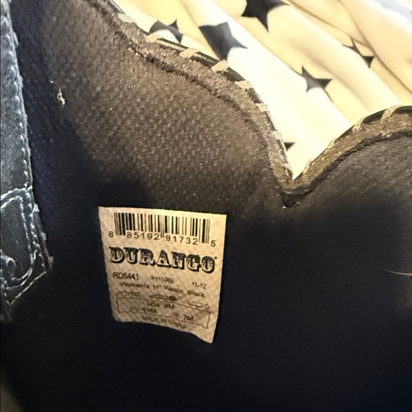 Durango Women's Embroidered Heeled Boots - Gray - Picture 2 of 4